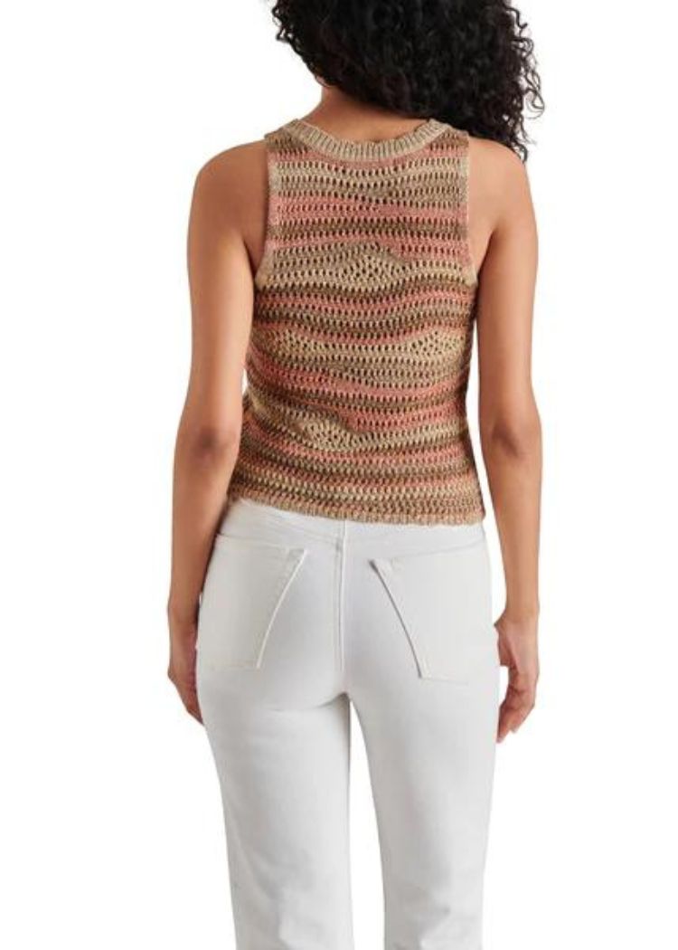 Steve Madden Hannah Sweater - Mushroom-Hand In Pocket