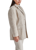 Steve Madden Nana Blazer Coat - Oatmeal ***FINAL SALE***-Hand In Pocket