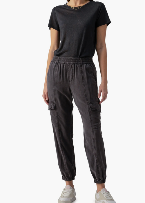 Sanctuary Relaxed Rebel Pant - Black ***FINAL SALE***-Hand In Pocket