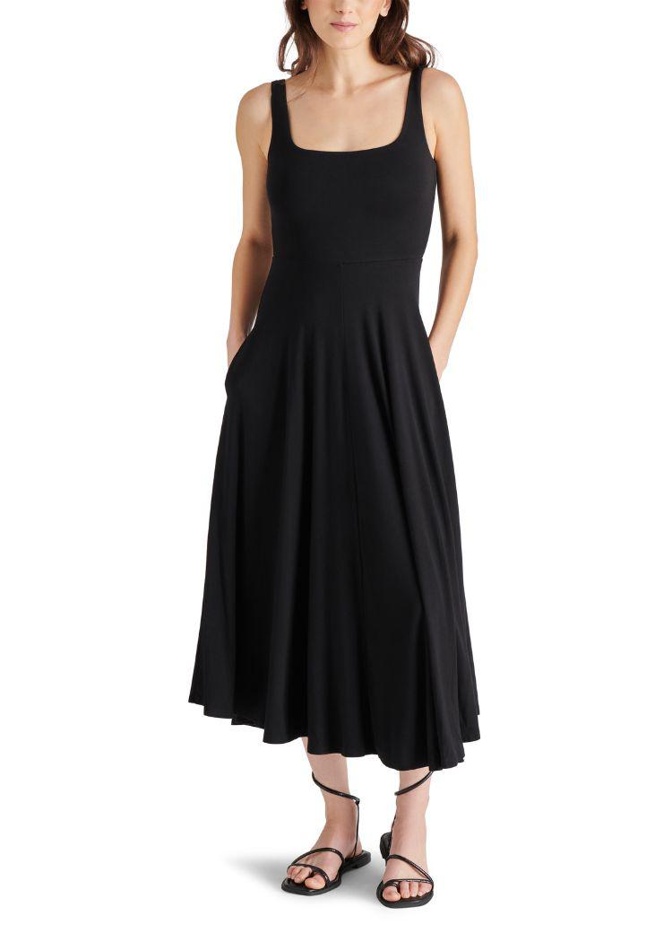 Steve Madden Jayden Dress- Black-Hand In Pocket