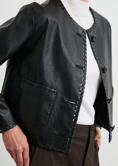 Rails Nevina Jacket- Black-Hand In Pocket