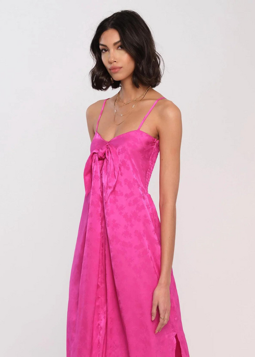 Heartloom Tanner Dress- Fuchsia-Hand In Pocket