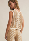 Z Supply Oasis Crochet Top - Natural-Hand In Pocket