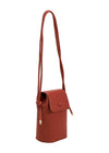 Abigail Rust Recycled Vegan Crossbody Bag-Hand In Pocket