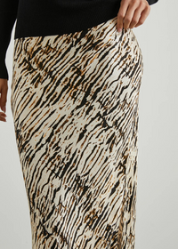 Rails Maya Midi Skirt- Neutral Ikat ***FINAL SALE***-Hand In Pocket