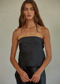 Amor Tube Top - Black ***FINAL SALE***-Hand In Pocket