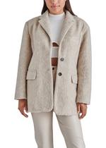 Steve Madden Nana Blazer Coat - Oatmeal ***FINAL SALE***-Hand In Pocket