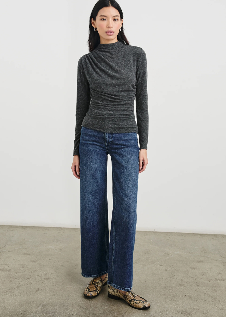 Rails Joelle Sweater- Charcoal ***FINAL SALE***-Hand In Pocket