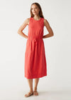 Michael Stars Wilhelmina Midi Dress - Spritz ***FINAL SALE***-Hand In Pocket