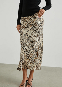 Rails Maya Midi Skirt- Neutral Ikat ***FINAL SALE***-Hand In Pocket