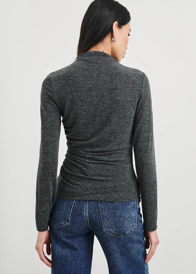 Rails Joelle Sweater- Charcoal ***FINAL SALE***-Hand In Pocket