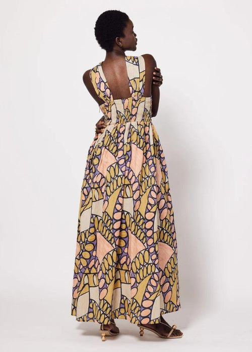 Cleobella Zola Maxi Dress - Saguaro Print-Hand In Pocket