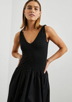 Rails Franca Dress- Black-Hand In Pocket