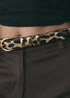 B-Low The Belt KAD Calf Hair- Leopard-Hand In Pocket