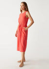 Michael Stars Wilhelmina Midi Dress - Spritz ***FINAL SALE***-Hand In Pocket