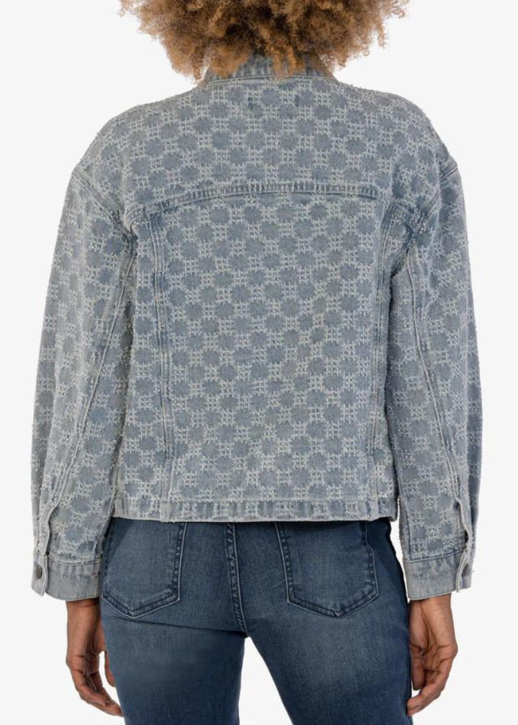 KUT CoCo Crop Jacket-Hand In Pocket