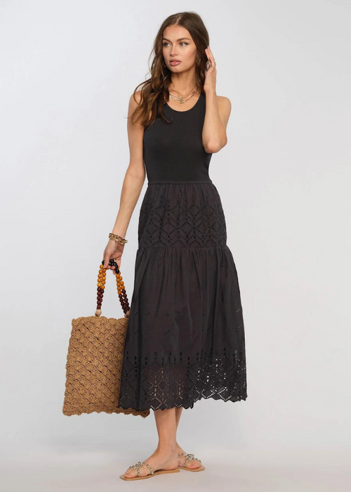 Heartloom Aribella Dress- Black-Hand In Pocket