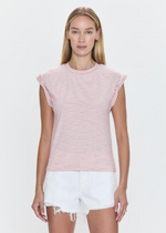 Pistola Olivia Top- White Ruby Stripe-Hand In Pocket