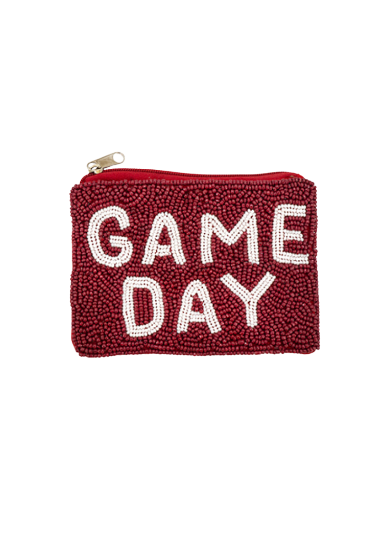 Game Day Beaded Wallet-Hand In Pocket