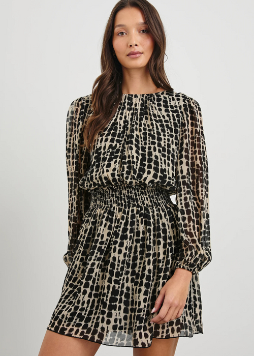 Rails Lanie Dress- Spotted Shibori-Hand In Pocket