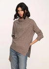 Heartloom Aska Sweater- Moss-Hand In Pocket