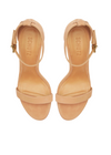 Schutz Cadey Curve Lee Heel - Toasted Nut-Hand In Pocket