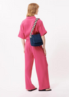 FRNCH Ebene Woven Blouse - Fuchsia ***FINAL SALE***-Hand In Pocket