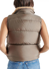 Steve Madden Brady Vest- Grey-Hand In Pocket