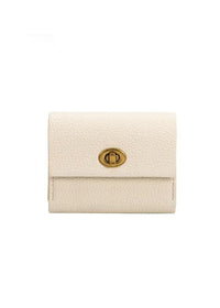 Melie Bianco Rita Card Case Wallet- Ivory-Hand In Pocket