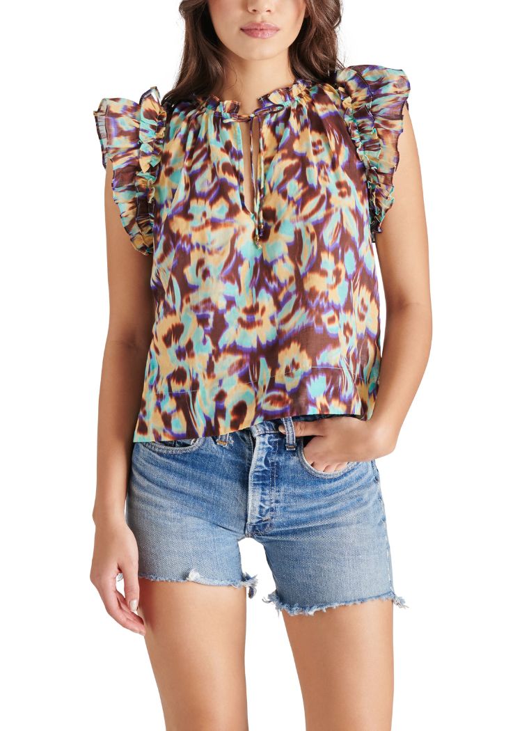 Steve Madden Kailani Top- Multi ***FINAL SALE***-Hand In Pocket