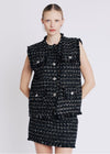 Berenice Vador Sleeveless Tweed Jacket-Hand In Pocket