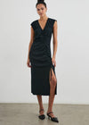 Rails Auren Dress- Black Jacquard-Hand In Pocket