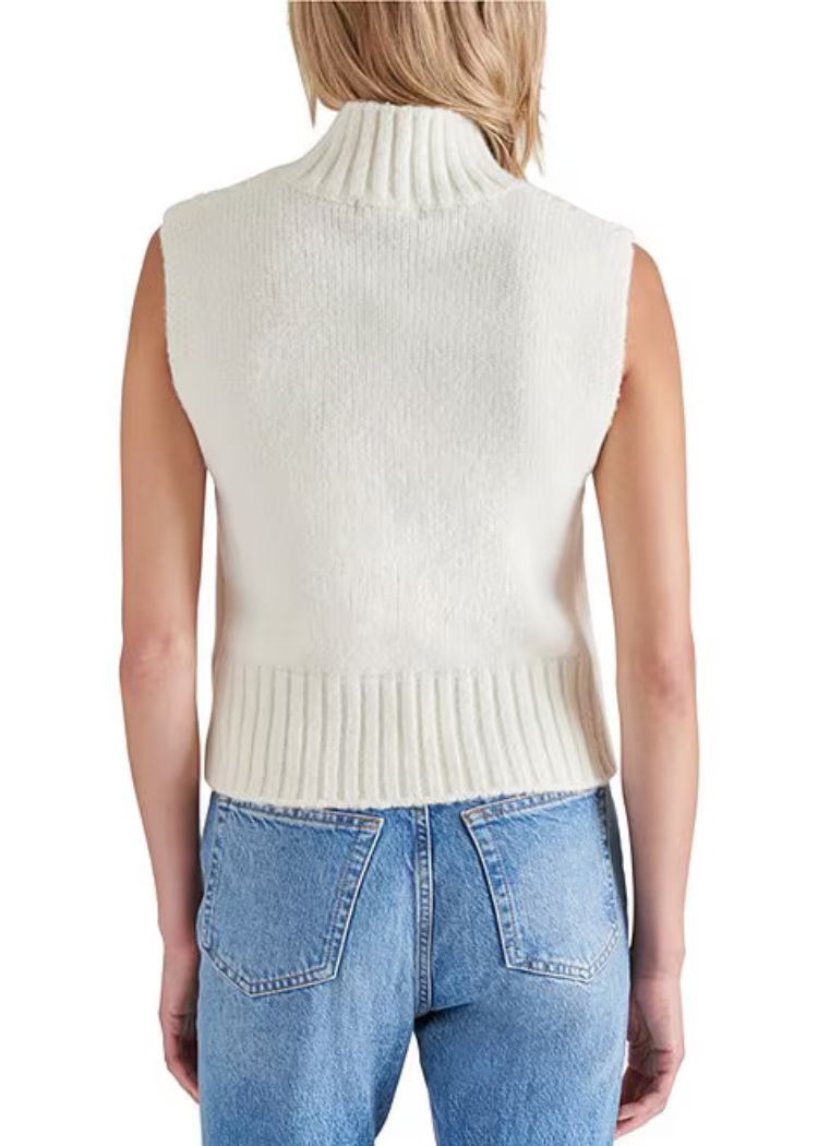 Steve Madden Serin Sweater- Cream ***FINAL SALE***-Hand In Pocket