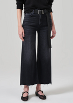 Citizens of Humanity Lyra Crop Wide Leg- Medallion-Hand In Pocket