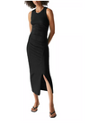 Michael Stars Tala Midi Dress - Black-Hand In Pocket