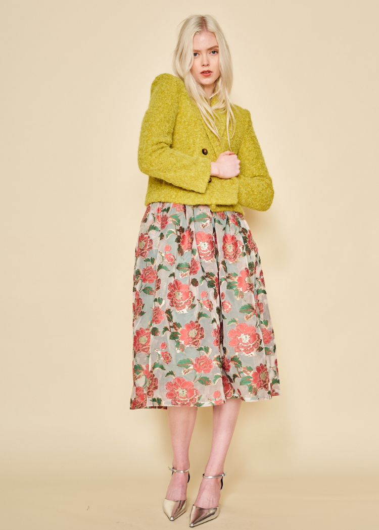 DRA Emma Jacket - Chartreuse-Hand In Pocket