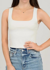 RD Style Mariana Uneck Tank - Champage-Hand In Pocket