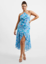 Gretha Recycled Halter Dress-Hand In Pocket