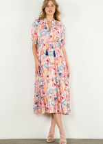 THML Sally Seashell Tiered Dress ***FINAL SALE***-Hand In Pocket