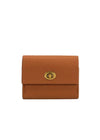 Melie Bianco Rita Card Case Wallet- Saddle-Hand In Pocket