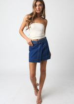 Cindy Wrap Denim Skirt ***FINAL SALE***-Hand In Pocket