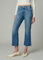 Joe's Jeans Callie Cropped Bootcut Raw Hem - Carpe Diem-Hand In Pocket