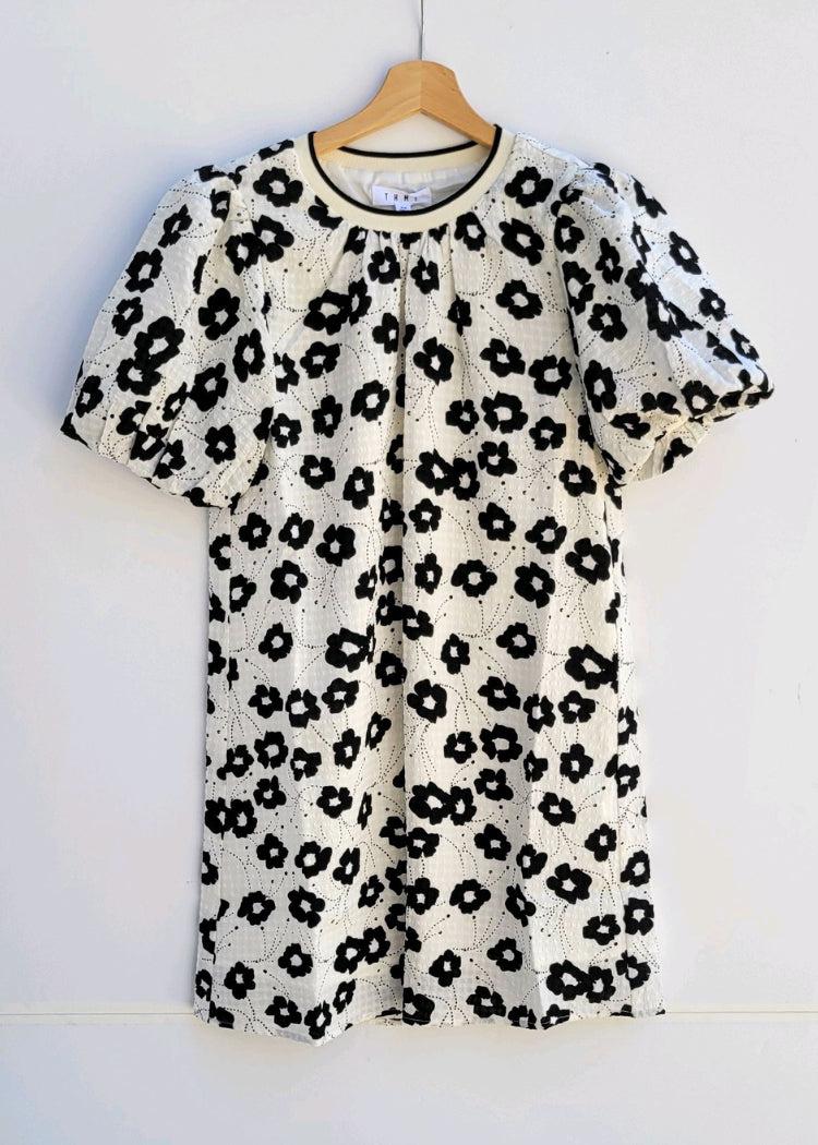 THML Chessie Flower Print Dress ***FINAL SALE***-Hand In Pocket