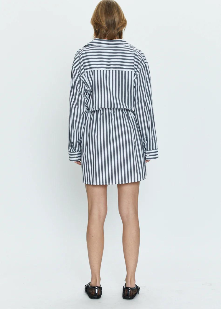 Pistola Layla Dress Alani Stripe-Hand In Pocket