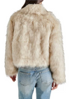 Steve Madden Juniper Coat - Cream-Hand In Pocket