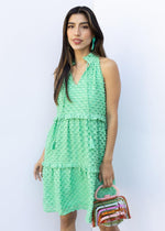 THML Abi Halter Dress-Hand In Pocket