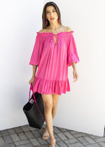 Elan Sunbaked Shoulder Dress ***FINAL SALE***-Hand In Pocket