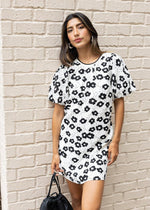 THML Chessie Flower Print Dress ***FINAL SALE***-Hand In Pocket