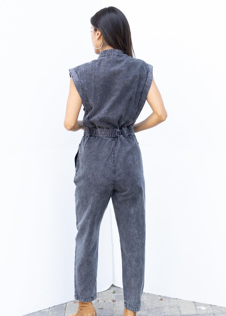 Elan Nikita Jumpsuit ***FINAL SALE***-Hand In Pocket