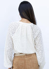 Lanly Blouse-Cream-Hand In Pocket